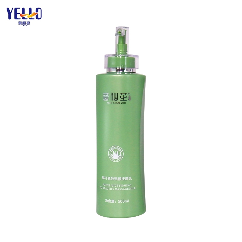 Custom Best Travel White Decorative Shampoo Bottles With Acrylic Pump