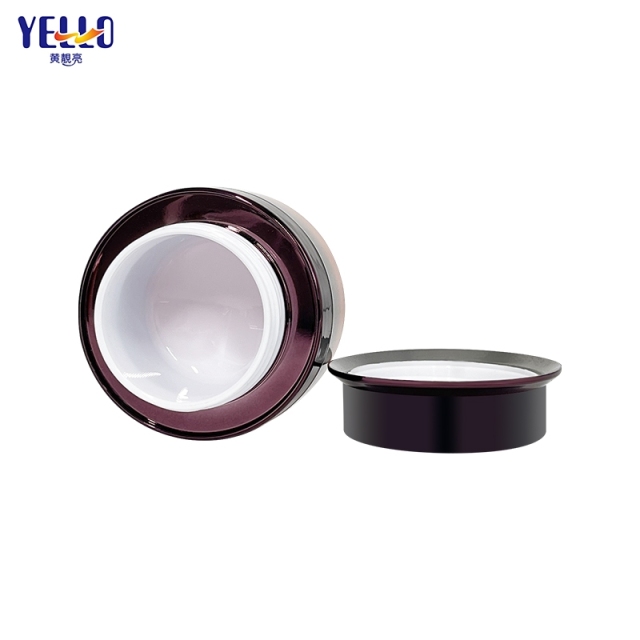 Travel Plastic Cream Jar And 4 oz 6 oz Refillable Lotion Bottles