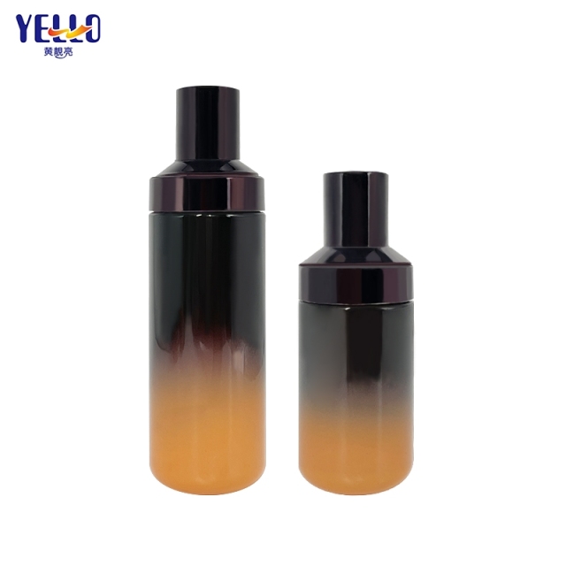 Travel Plastic Cream Jar And 4 oz 6 oz Refillable Lotion Bottles