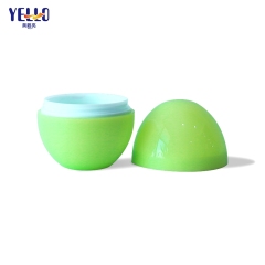 Wholesale 50ml 1.7 fl oz Cosmetic Jars Plastic Cream Container Egg Shape