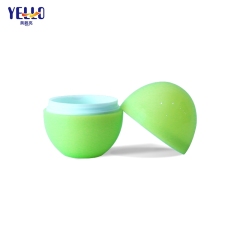 Wholesale 50ml 1.7 fl oz Cosmetic Jars Plastic Cream Container Egg Shape