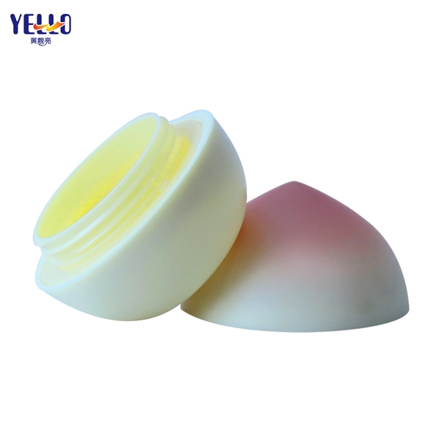 40g Empty Face Cream Jars Cosmetic Containers Wholesale Peach Shape