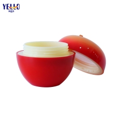 Refillable Cosmetic Containers Skincare Jars 30g For Cream Apple Shape