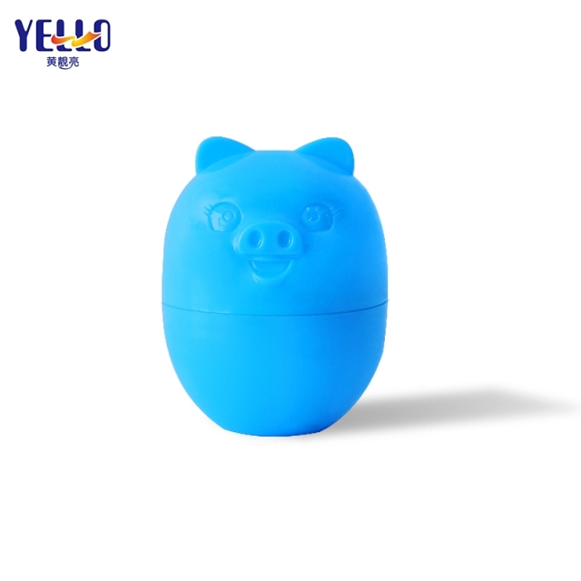 Cute 50g Cosmetic Packaging Containers Jars With Lids Wholesale Pig Shape