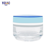 Clear Serum Lotion Pump Glass Bottle And 50Ml Luxury Glass Cream Jar