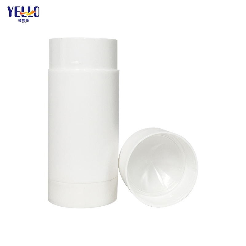 Empty Push Up 2.5 oz Round Deodorant Stick Containers Deodorant Tubes