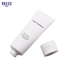 White Empty PCR Lotion Squeeze Tubes Wholesale Eco Friendly