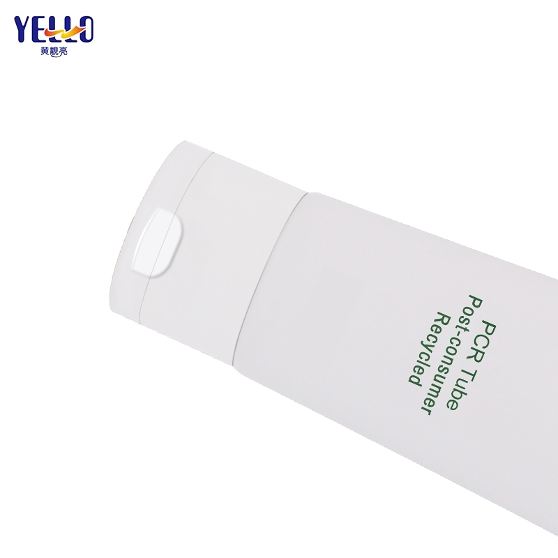 White Empty PCR Lotion Squeeze Tubes Wholesale Eco Friendly