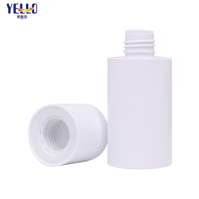 White 100ml 150ml Face Toner Cosmetic Bottles With Thick Wall Cap
