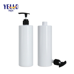 PET Empty Shampoo Bottles / Hand Sanitizer 500ml Clear Plastic Spray Bottles