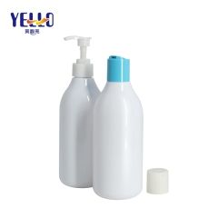Disc Cap 450ml Refillable Shampoo Bottles / Shampoo Pump Bottles For Hotel Wholesale