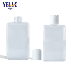Custom Square Eco Cosmetic Shampoo And Conditioners Bottle Clear Empty