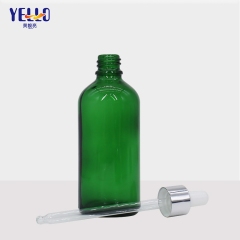 10ml 20ml 50ml Empty Round Glass Dropper Bottles For Serum Essence