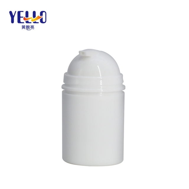50Ml Dispenser Airless Pump Skincare Serum Bottle White