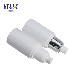 50 Ml White PET Refillable Airless Pump Spray Bottles For Skin Care