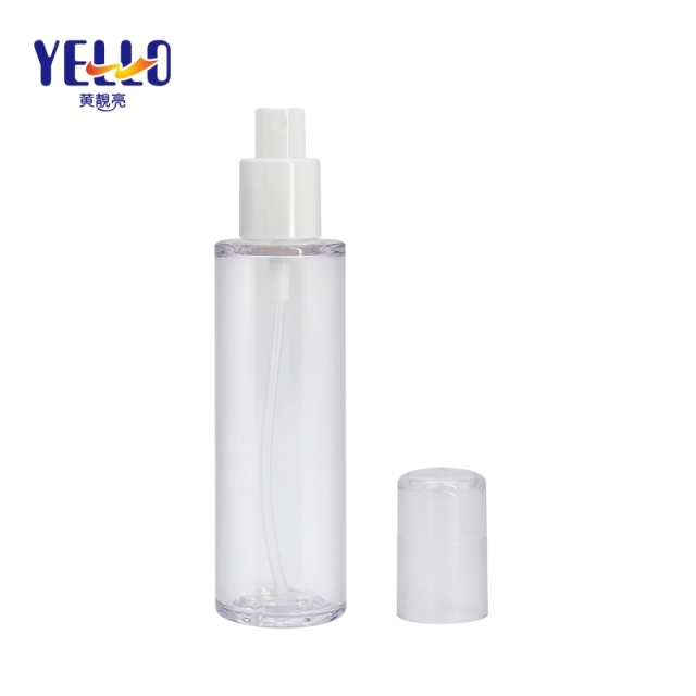 Empty PETG Plastic Skincare Sun Tan Lotion Bottle Packaging 100Ml