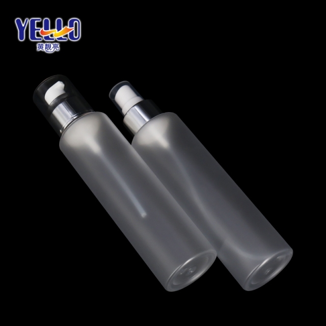 150Ml PET Frosted Clear Cosmetic Moisturizer Cream Lotion Pump Bottle
