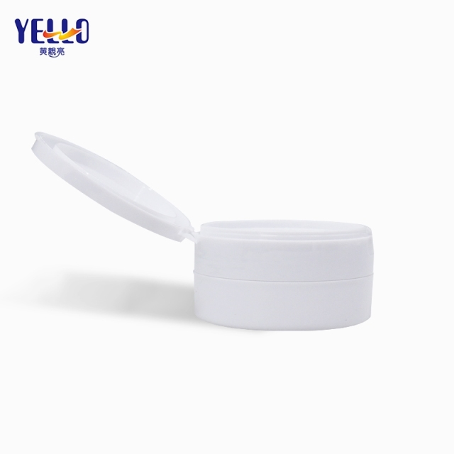 Wholesale 50 gm Emtpy White Plastic Cosmetic Container For Eye Mask