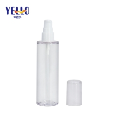 Empty PETG Plastic Skincare Sun Tan Lotion Bottle Packaging 100Ml