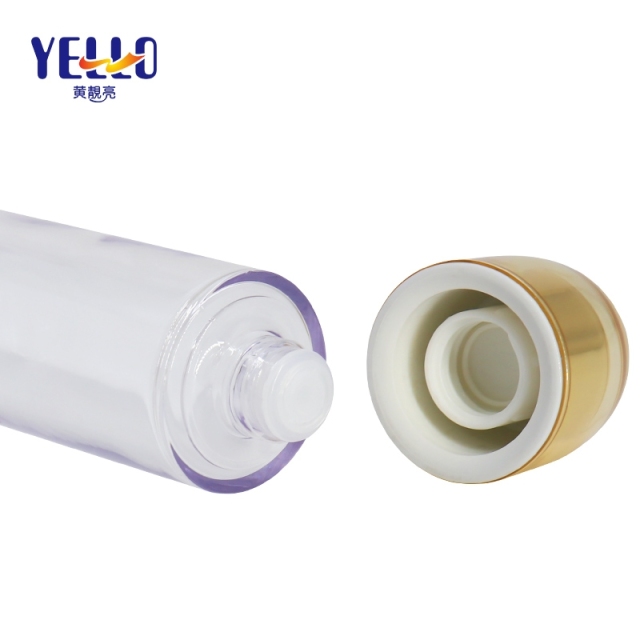 Luxury 100Ml 4 Oz Empty Plastic Cream Lotion Pump Bottles Cosmetic