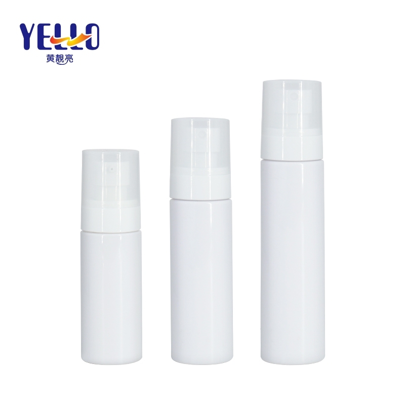 Wholesale 2 oz 3 oz 4 oz Plastic White Cream Lotion Pump Bottles Empty