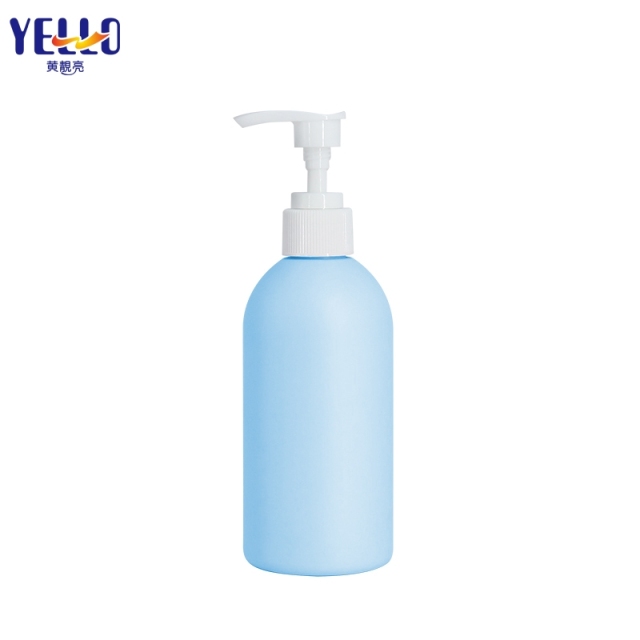 250ml Lotion Bottles With Pump Bulk / Pink PET Shampoo Bottle