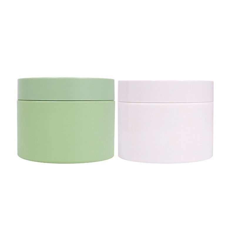 250Ml 8Oz Plastic Pink Cosmetic Body Cream Jars With Lids Wholesale