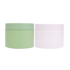 250Ml 8Oz Plastic Pink Cosmetic Body Cream Jars With Lids Wholesale