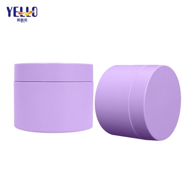 250Ml 8Oz Plastic Pink Cosmetic Body Cream Jars With Lids Wholesale