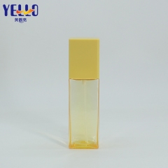 High Quality Pink Yellow Body Facial 30Ml 50Ml Square Spray Bottle