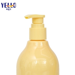 Empty Pink Black Blue Orange Yellow Shampoo Bottles 500ml With Pump