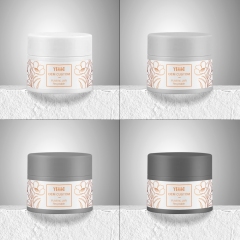 Empty Pp Plastic Lotion Jars Face Cream Jar Pink 5G 10G 20G 50G