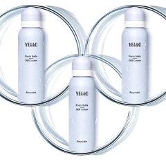 Recycled White Red 50Ml PET Plastic Mist Spray Bottles Wholesale