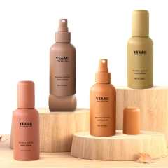 4 OZ Brown Cosmetic Fine Mist Spray Pump Bottle Wholesale For Face