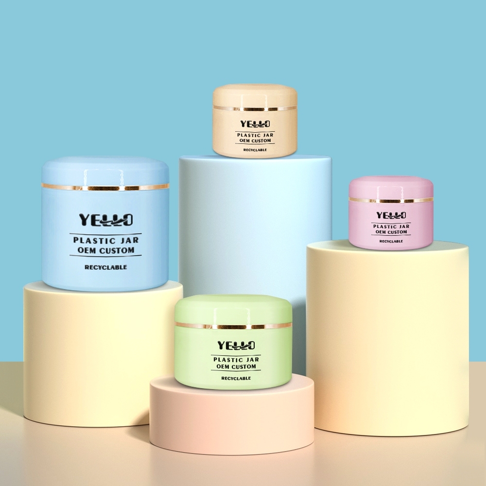 Luxury Dome Fancy Pink Colored Cosmetic Pot Cream Jars Wholesale