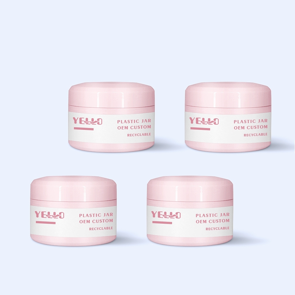 Luxury Dome Fancy Pink Colored Cosmetic Pot Cream Jars Wholesale
