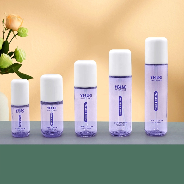 Wholesale Empty 120Ml Customized Beautiful Lotion Bottles With Pump