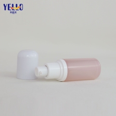 Empty Translucent Pink Blank Pretty Plastic Lotion Bottles With Pump