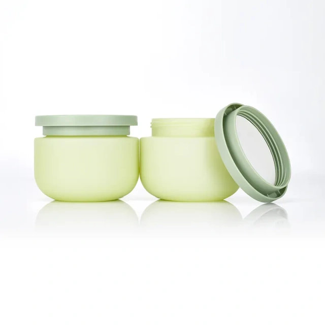 Eco Friendly Empty Round Matte Container 8Oz 250Ml Plastic Cosmetic Butter Jar With Screw Cap for Body Scrub