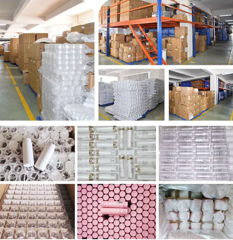 delivery packaging cosmetic bottle