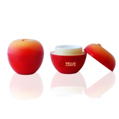 Refillable Cosmetic Containers Skincare Jars 30g For Cream Apple Shape
