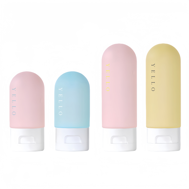 Customized Logo PE 50ml 30ml Squeezable Plastic Cosmetic Bottles Leak-Proof Dispenser for Hand Cream Travel Shampoo Conditioner