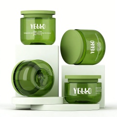Eco Friendly Empty Round Matte Container 8Oz 250Ml Plastic Cosmetic Butter Jar With Screw Cap for Body Scrub
