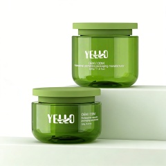 Eco Friendly Empty Round Matte Container 8Oz 250Ml Plastic Cosmetic Butter Jar With Screw Cap for Body Scrub