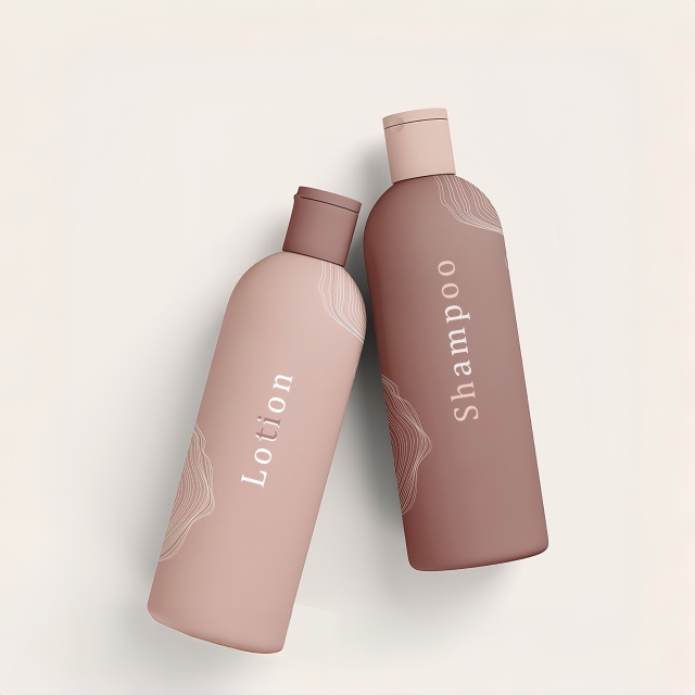 Leak-proof Empty Round Soft Squeeze Plastic 200ml 250ml 400ml 500ml Pump Bottles for Shampoo Body Lotion Conditioner Shower Gel