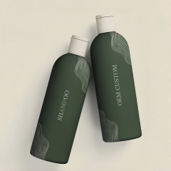 Leak-proof Empty Round Soft Squeeze Plastic 200ml 250ml 400ml 500ml Pump Bottles for Shampoo Body Lotion Conditioner Shower Gel