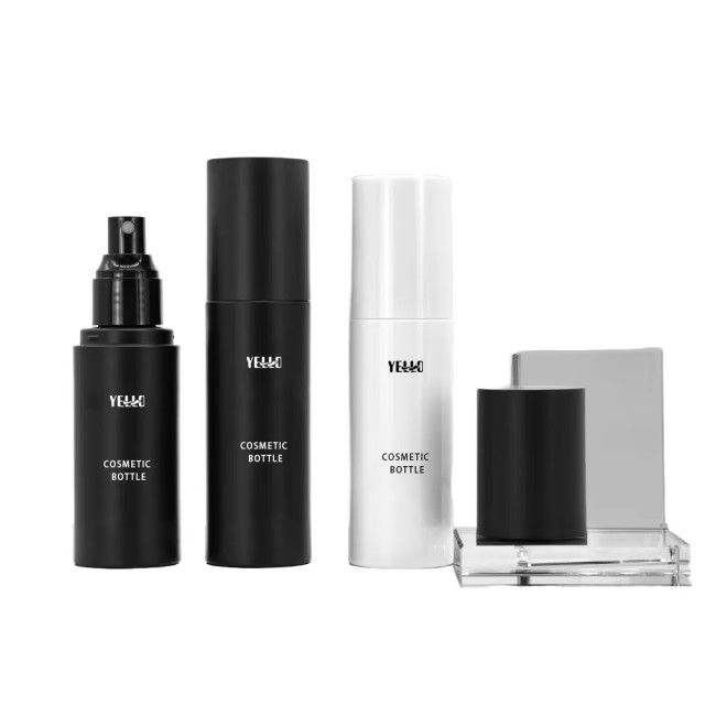 Custom Empty White Black Pink PET Plastic Hair Body Face Cosmetic Fine Mist Pump Spray Bottle 30ml 50ml 60ml 100ml 120ml 150ml