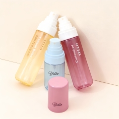PET Luxury Refillable 30ml 50ml 80ml 100ml Fine Mist Cosmetic Spray Bottle for Facial Toner Hair Body Skincare Packaging