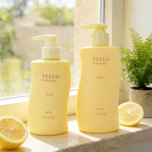 Wholesale 250ml 350ml Empty Shampoo Bottles Soap Dispenser Bottles Cosmetic Bottles for Shower Gel Body Lotion Packaging