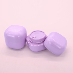 Oem Cosmetic Body Butter Jars 5g 10g 30g 50g Plastic Square Face Cream Container for Skincare Packaging